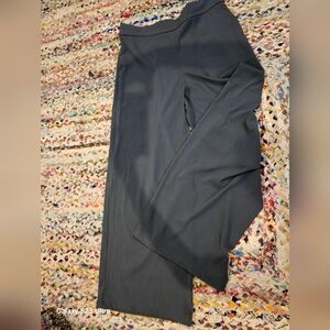 Max Studio Elegant Gray Wide-Leg Pants /w Pockets New W/o Tags